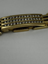 Unisex Solid 14K Yellow Gold & Diamond Men's or Women's 8" Bracelet Approx. 54g