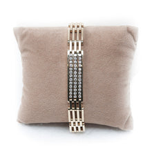 Unisex Solid 14K Yellow Gold & Diamond Men's or Women's 8" Bracelet Approx. 54g