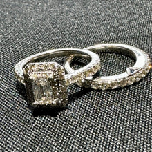 Vera Wang Love GIA Certified Center Stone Diamond Bridal Ring Set Approx 1.7 CT. T.W.  Pre-owned Item #391043