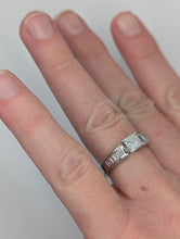 Ladies Platinum & Diamond Engagement Ring 1.19 CTW VS1, H/G Color Size 7 , Item #257316b