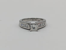 Ladies Platinum & Diamond Engagement Ring 1.19 CTW VS1, H/G Color Size 7 , Item #257316b
