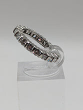 1.75 Ct Round Bar Set Diamond Eternity Wedding Band Ring in Platinum, Pre-owned item #266935b