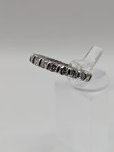 1.75 Ct Round Bar Set Diamond Eternity Wedding Band Ring in Platinum, Pre-owned item #266935b