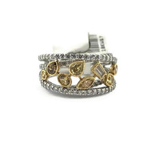 Parade Design Reverie Fashion Fancy Diamond Designer Band in 18K Two-tone