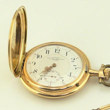 Glashütter Präzisions-Uhren-Fabrik A.G 14K Gold Pocket Watch, this is Pre-Owned Item #277768A