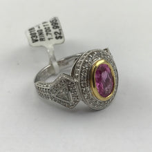 Pink Sapphire ring