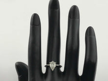 Pear Diamond Solitaire Engagement Ring