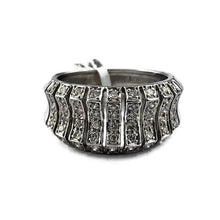 14K White Gold .53CT Diamond Band, New item