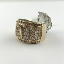 Pave Diamond Ring in 14K Yellow Gold